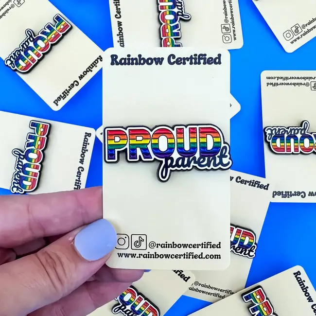 Proud Parent, Loud & Proud Pin!