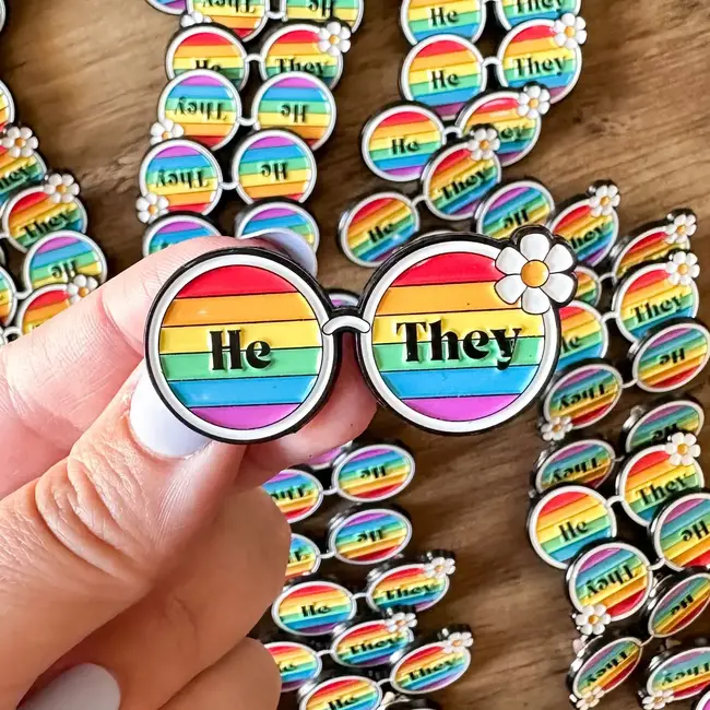 Proudly Pronounced: He/They Pin!
