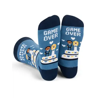 Lavley Game Over Wedding Socks