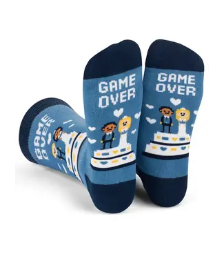 Lavley Game Over Wedding Socks