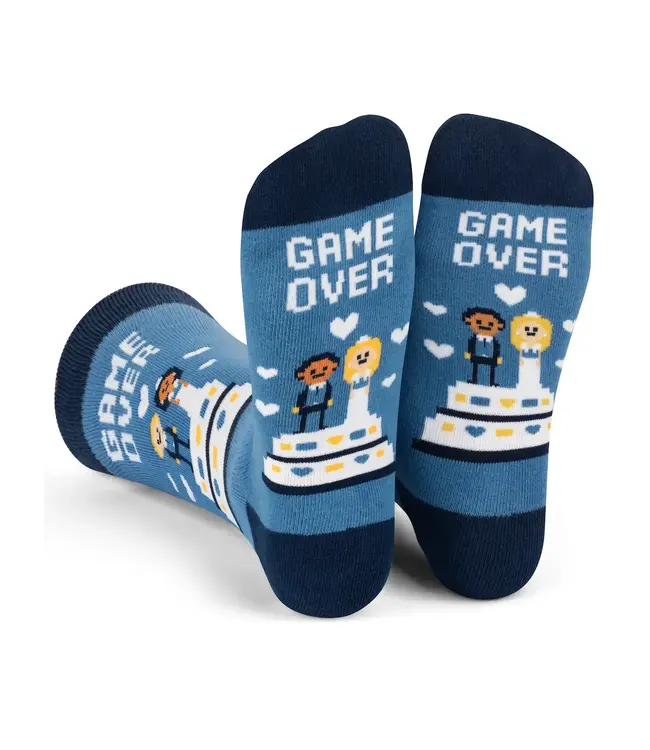 Game Over: Wedding Socks for Laughs and Love!