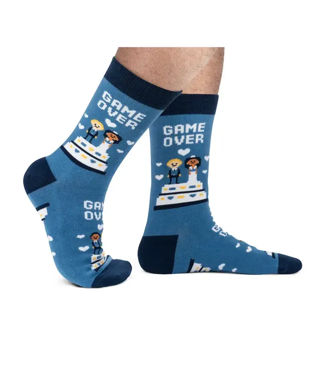 Game Over: Wedding Socks for Laughs and Love!