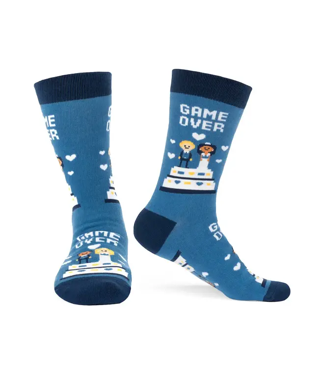 Game Over: Wedding Socks for Laughs and Love!
