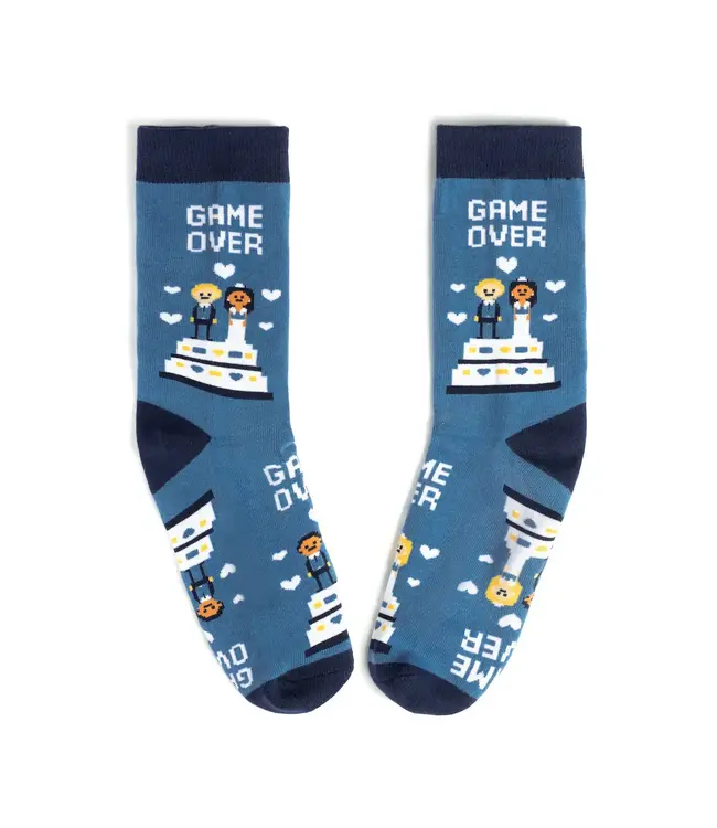 Game Over: Wedding Socks for Laughs and Love!