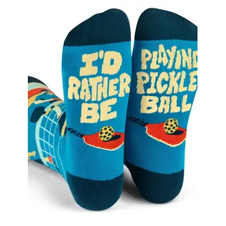 Lavley I'd Rather Be Playing Pickleball Socks