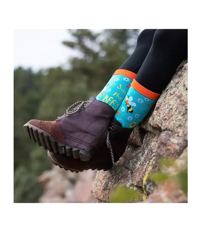 Buzzing with Style: Save the Bees Socks!