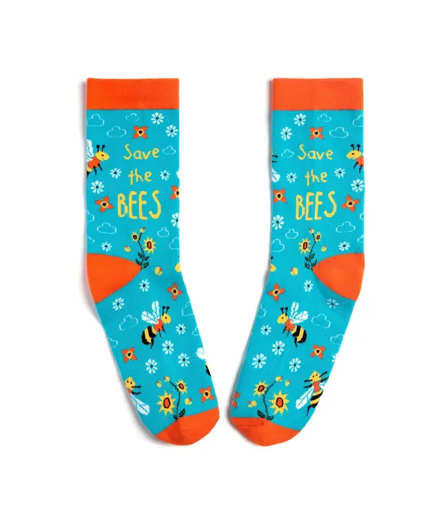 Buzzing with Style: Save the Bees Socks!