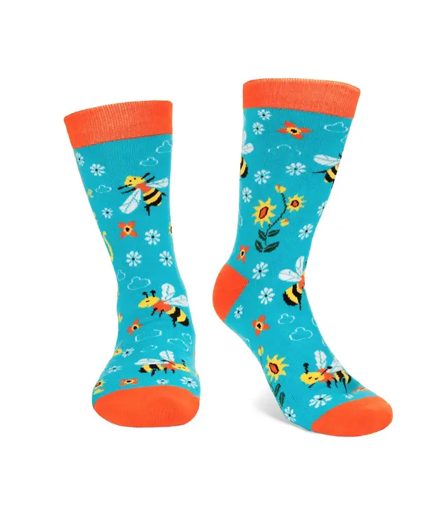 Buzzing with Style: Save the Bees Socks!