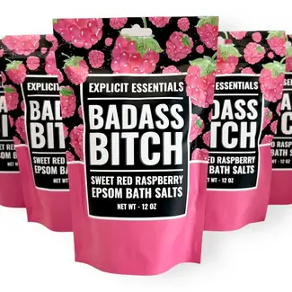 Explicit Essentials Bad Ass Bitch Bath Salts 12oz Bag