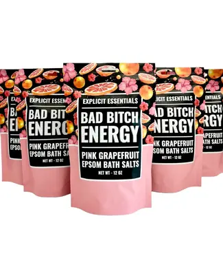 Explicit Essentials Bad Bitch Energy Bath Salts 12oz Bag