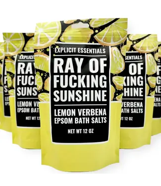 Explicit Essentials Ray of Fucking Sunshine Bath Salts 12oz Bag