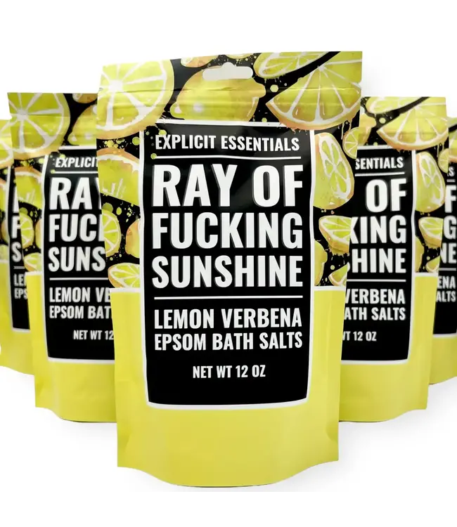 Ray of Fucking Sunshine Bath Salts 12oz Bag