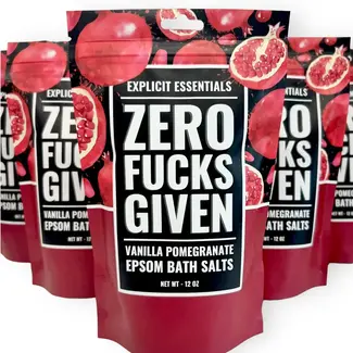 Explicit Essentials Zero Fucks Given Bath Salts 12oz Bag