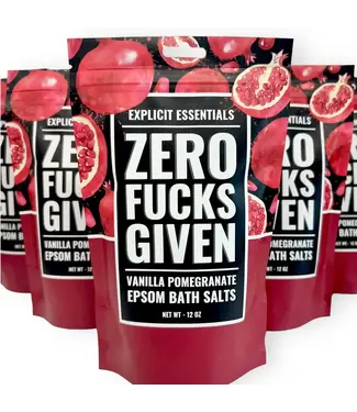 Explicit Essentials Zero Fucks Given Bath Salts 12oz Bag