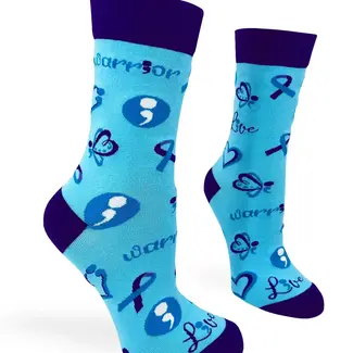 Fabdaz Suicide Prevention Women's Crew Socks