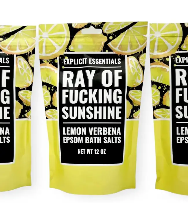 Ray of Fucking Sunshine Bath Salts 12oz Bag