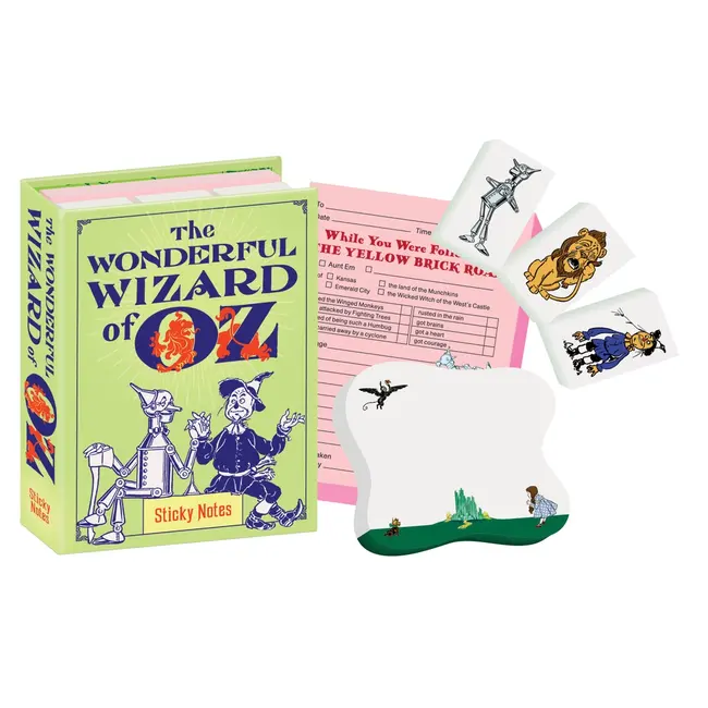 Note-Worthy Adventures: Land of Oz Sticky Notes