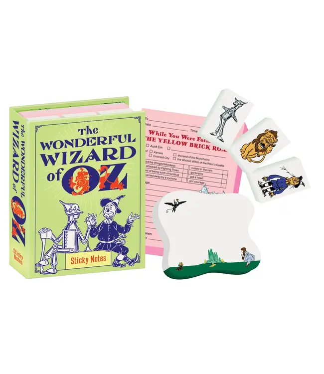 Note-Worthy Adventures: Land of Oz Sticky Notes