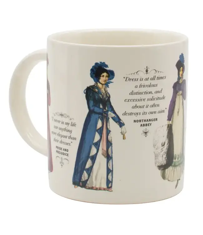 Transform Your Sip: Austen's Mug of Elegance!