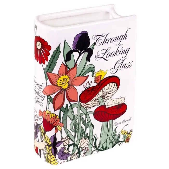 Large Book Vase - Through the Looking Glass