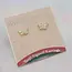 Butterfly Stud Earrings - Gold Plated