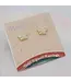 Butterfly Stud Earrings - Gold Plated