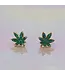 Weed Stud Earrings