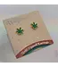 Weed Stud Earrings