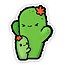 Cactus Hugs Stickers – Prickly Fun Anywhere!
