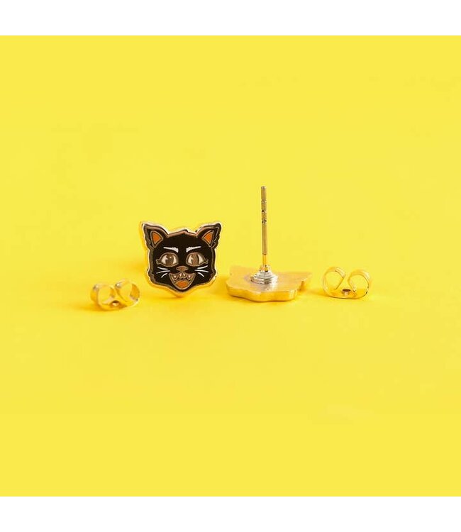 Black Cat Earrings – Purrfectly Chic!