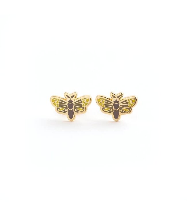 Moth Earrings: Flutter into Chic Elegance!