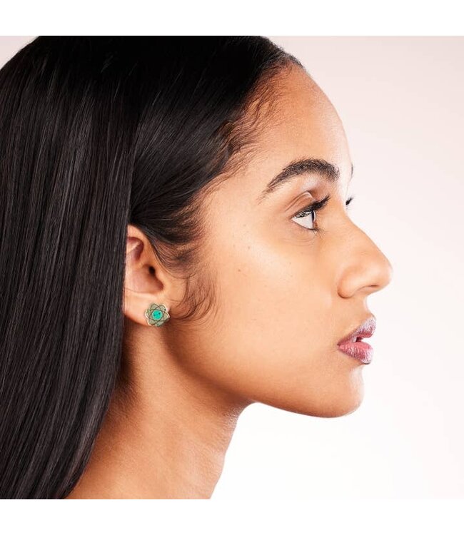 Excited Atom Earrings
