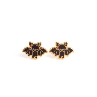 LuxCups Creative Bitty Bat Earrings