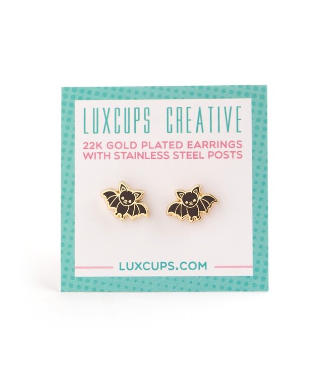 Bitty Bat Earrings: Spooktacular Chic!