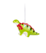 Dino-mite Holiday Cheer: Light Green Ornament!