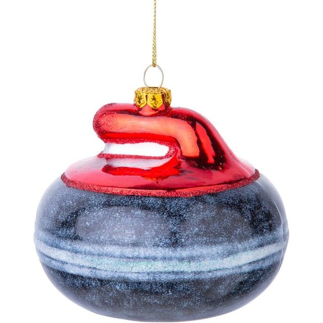 Rock Your Holidays: Curling Stone Ornament!
