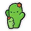 Cactus Hugs Stickers – Prickly Fun Anywhere!