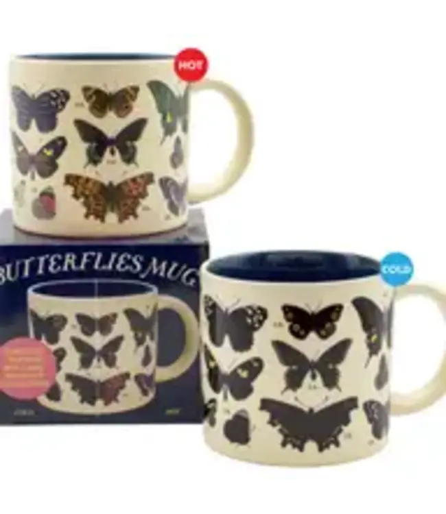 Butterflies Heat-Changing Coffee Mug