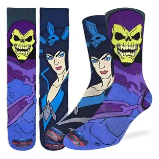 Men's Masters of the Universe Skeletor & Evil-Lyn Socks
