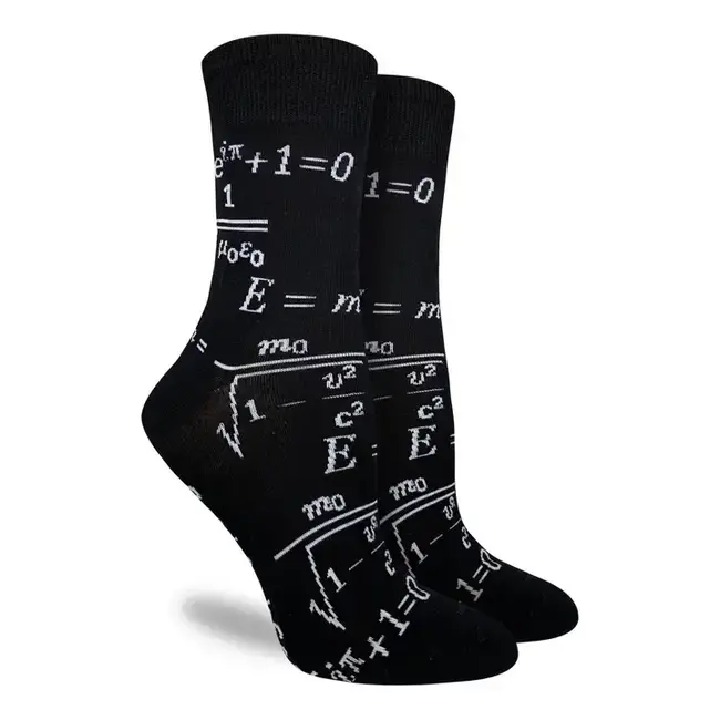 Count on Comfort: Women's Math Socks!