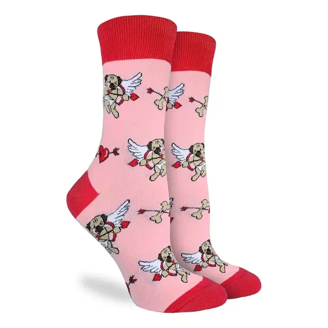 Pug-tastic Valentine's: Cupid's Cozy Socks!