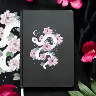 Something Different Floral Snake A5 Notebook