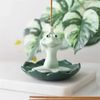 Something Different Yoga Frog Incense Stick Holder