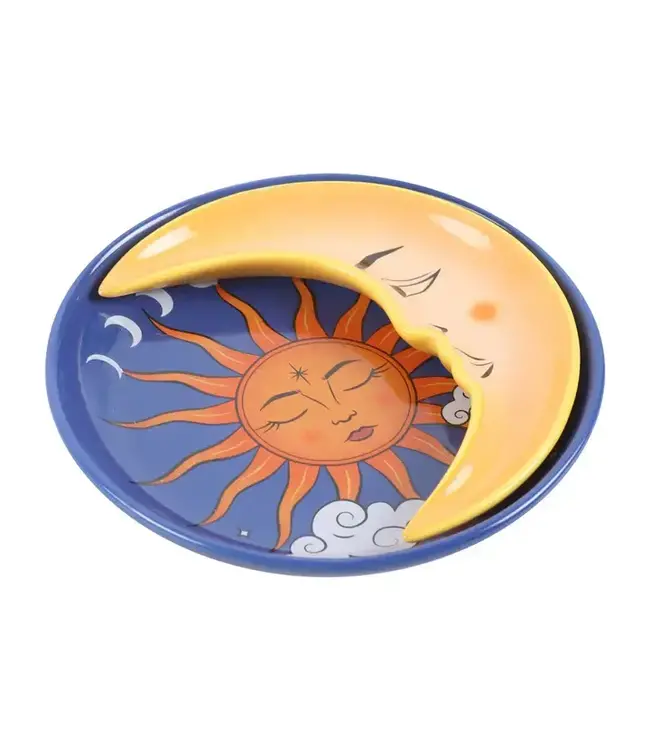 Cosmic Charm: Sun & Moon Trinket Dish!