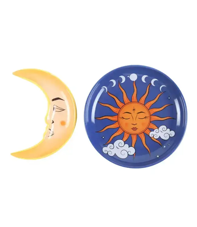 Cosmic Charm: Sun & Moon Trinket Dish!