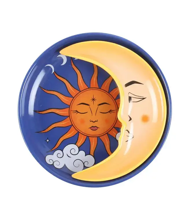 Cosmic Charm: Sun & Moon Trinket Dish!