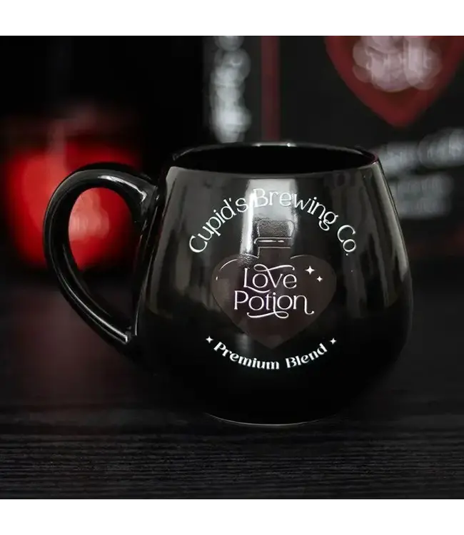 "Love in a Mug: Sip Your Potion!"