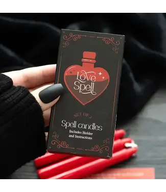 Something Different Set of 3 Love Spell Candles in a Box