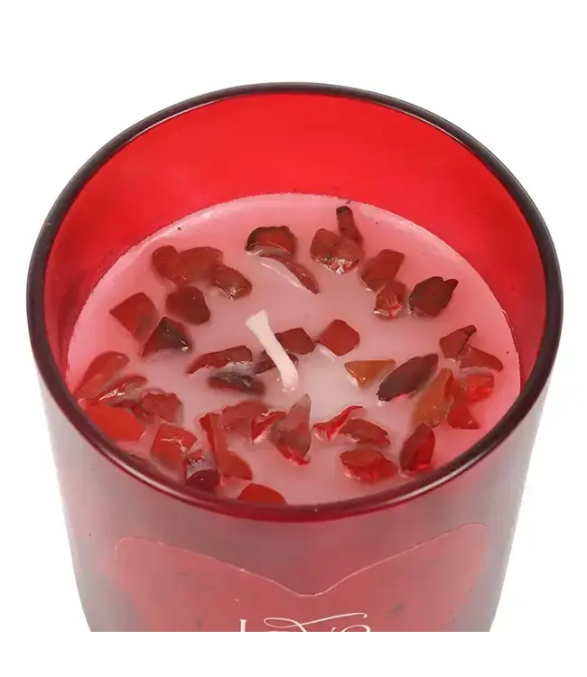 "Light the Love: Raspberry Potion Candle"