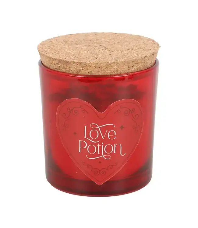 "Light the Love: Raspberry Potion Candle"